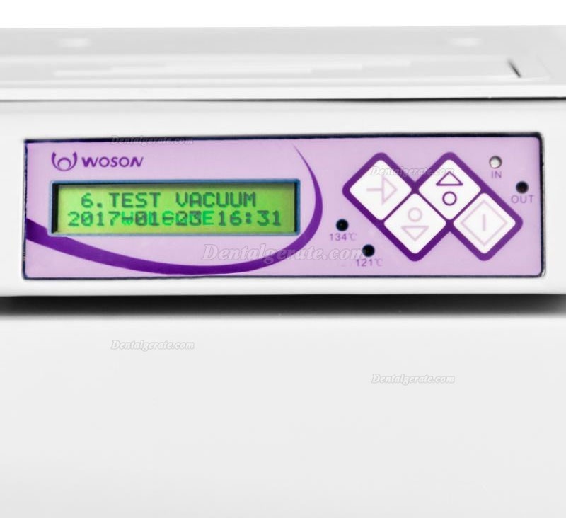 WOSON&reg; 7/10L Mini Dental Autoklaven Sterilisator klass B HS-D-7D/10D
